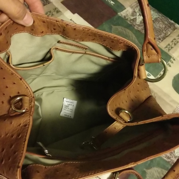 gili ostrich purse